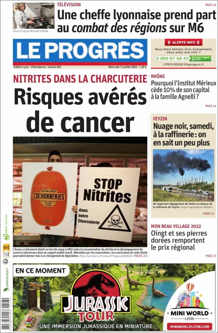 Portada de Progres de Fecamp (France)
