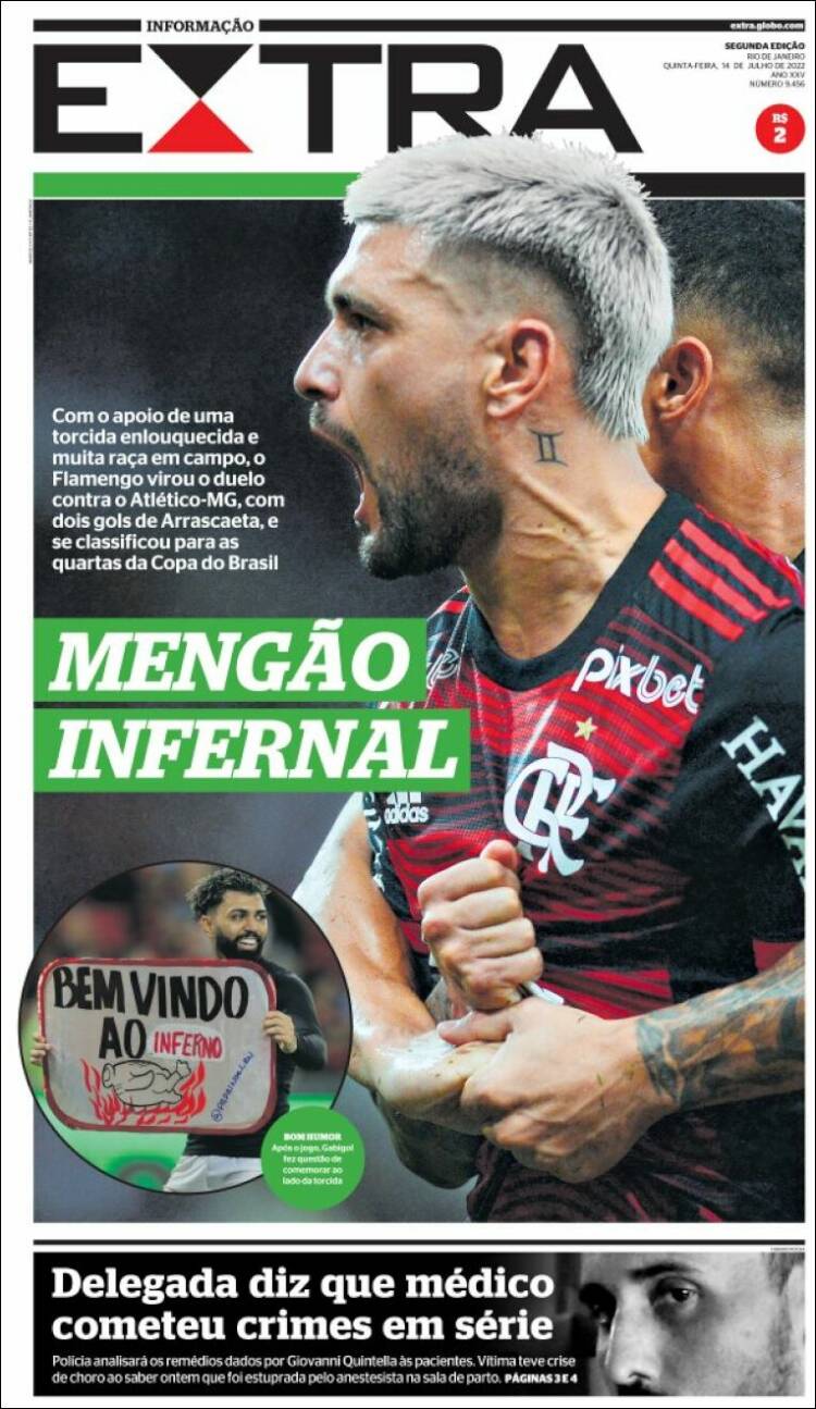 Portada de Extra (Brasil)
