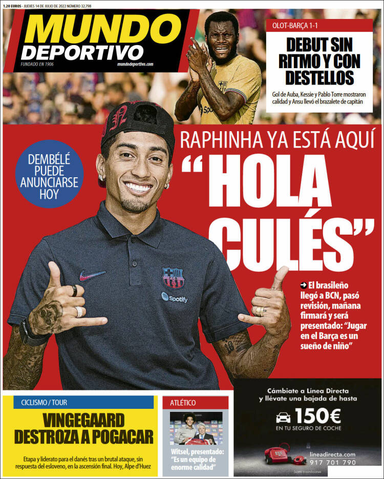 Portada de Mundo Atlético (Spain)