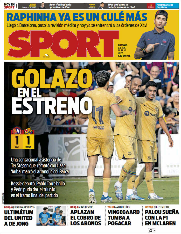 Portada de Sport (Spain)