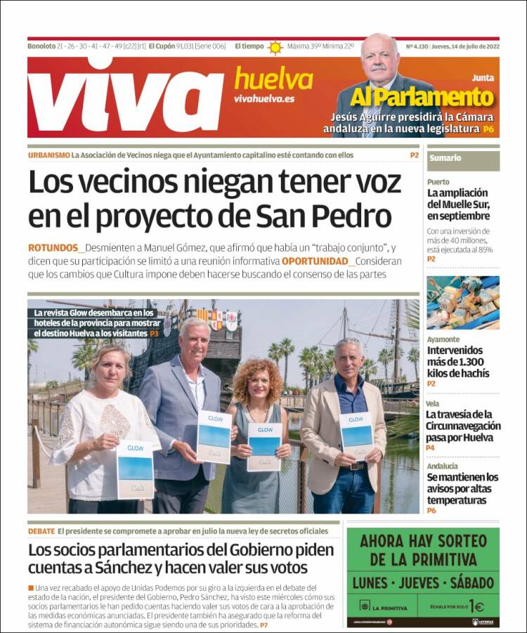 Portada de Viva Huelva (Spain)