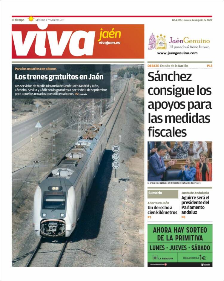 Portada de Viva Jaén (Spain)