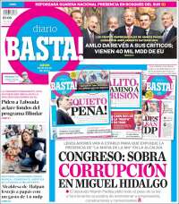 Portada de Diario Basta (M&eacute;xico)