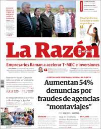 Portada de La Razón (M&eacute;xico)