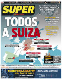 Portada de Superdeporte (Espagne)
