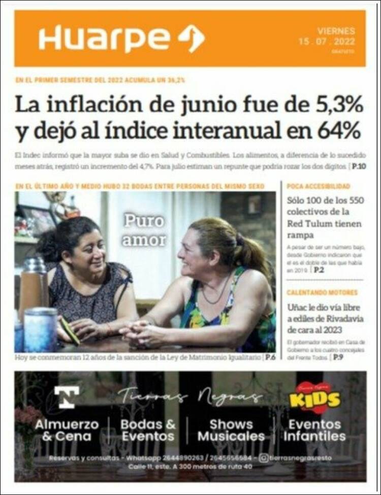 Portada de Huarpe (Argentina)