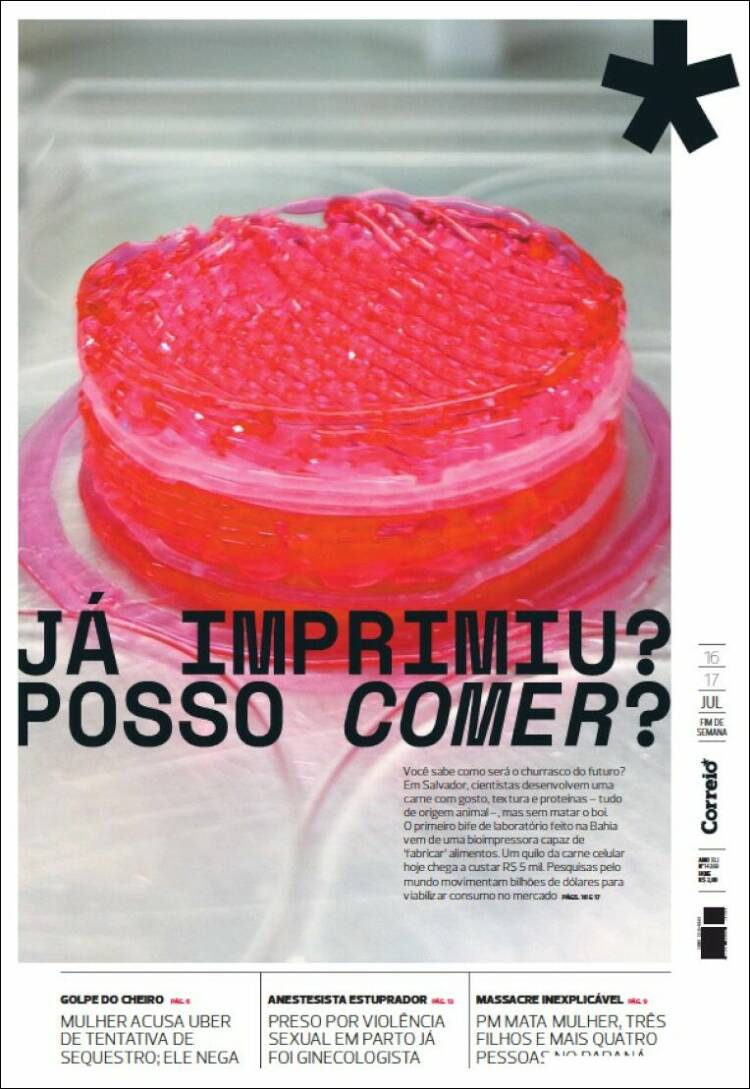 Portada de Correio* (Brasil)