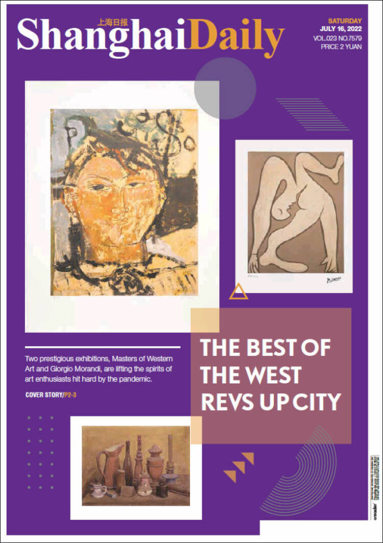 Portada de Shanghai Daily (China)