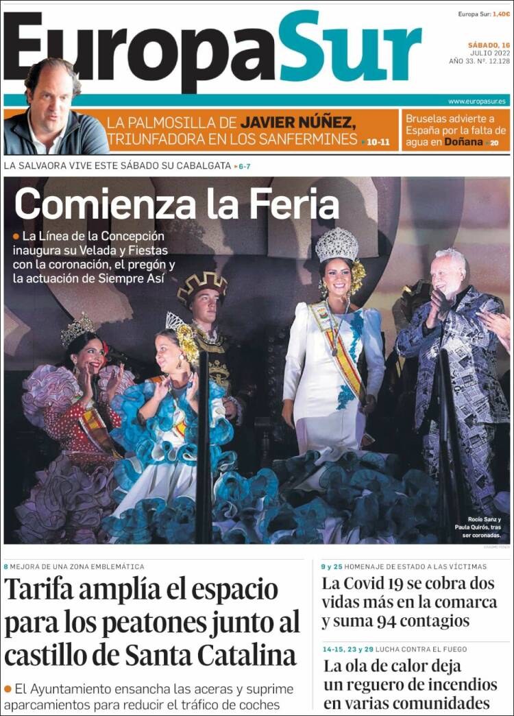 Portada de Europa Sur (Espa&ntilde;a)