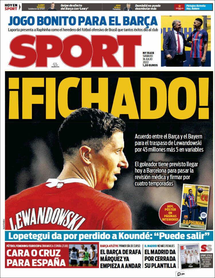 Portada de Sport (Espa&ntilde;a)