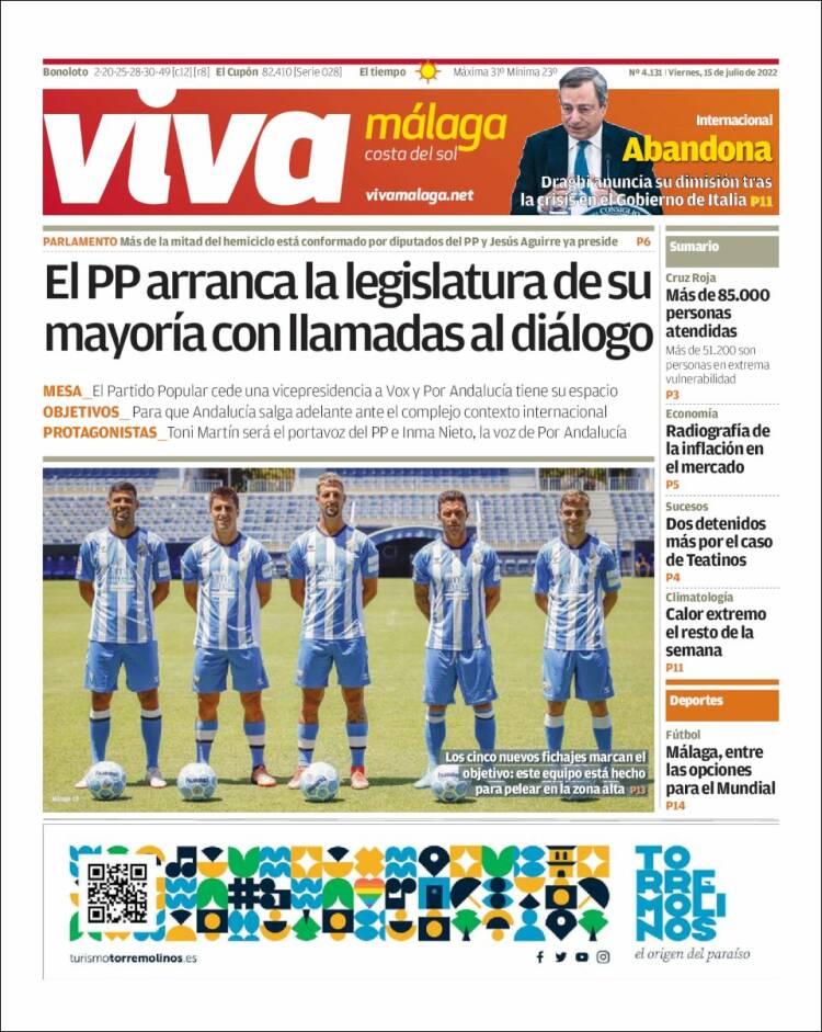 Portada de Viva Málaga (Espa&ntilde;a)