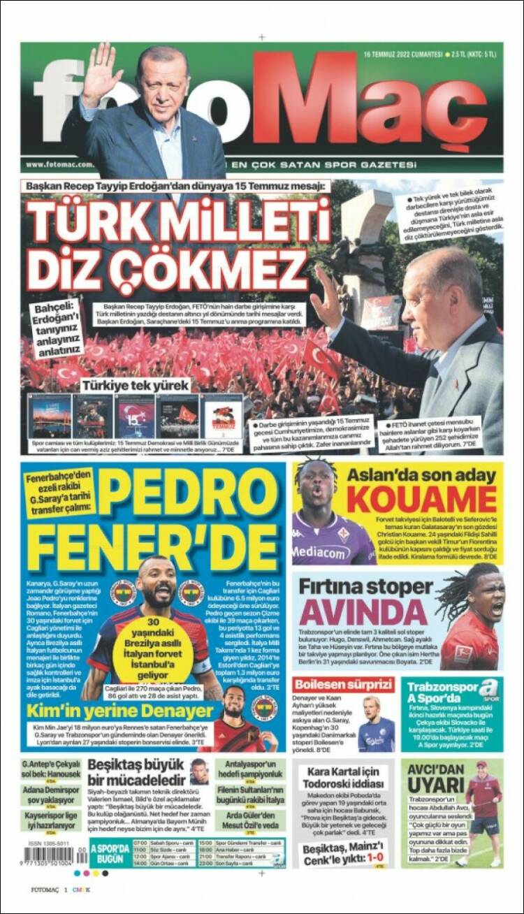 Portada de Fotomaç (Turqu&iacute;a)