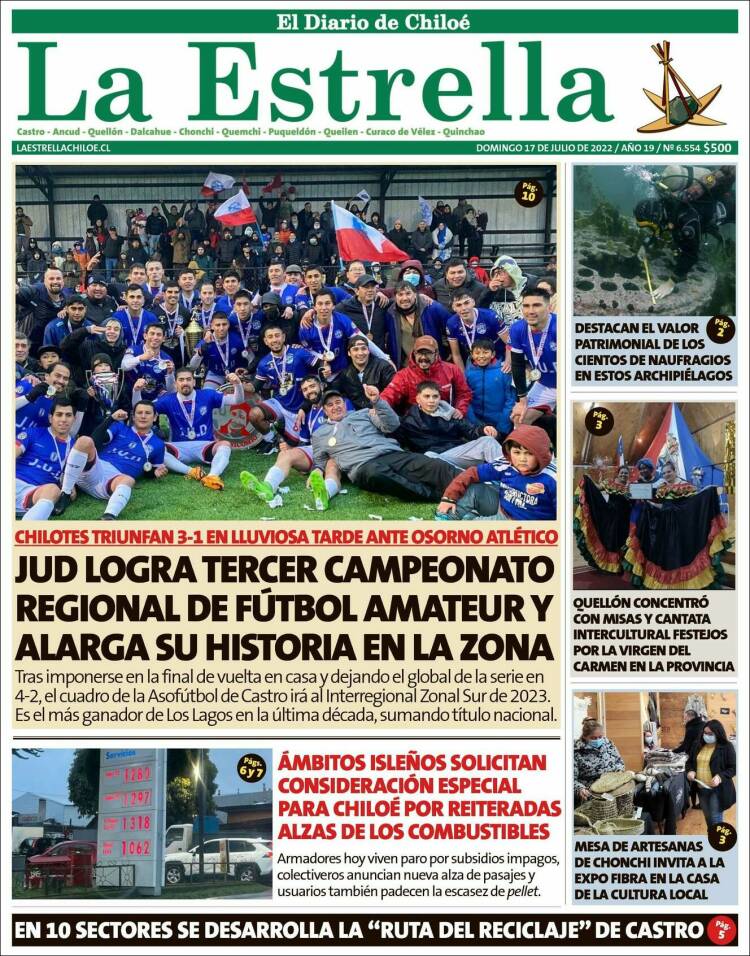 Portada de Estrella de Chiloé (Chile)