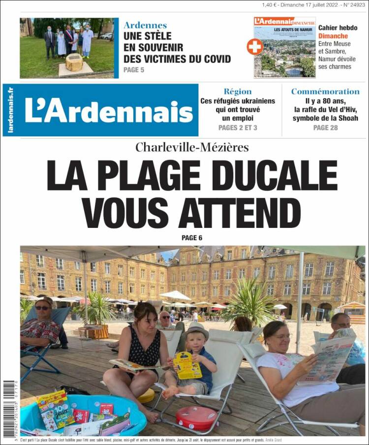 Portada de L'Ardenais (France)