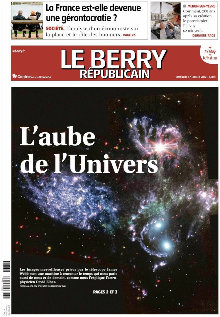 Portada de Berry Republicain (France)