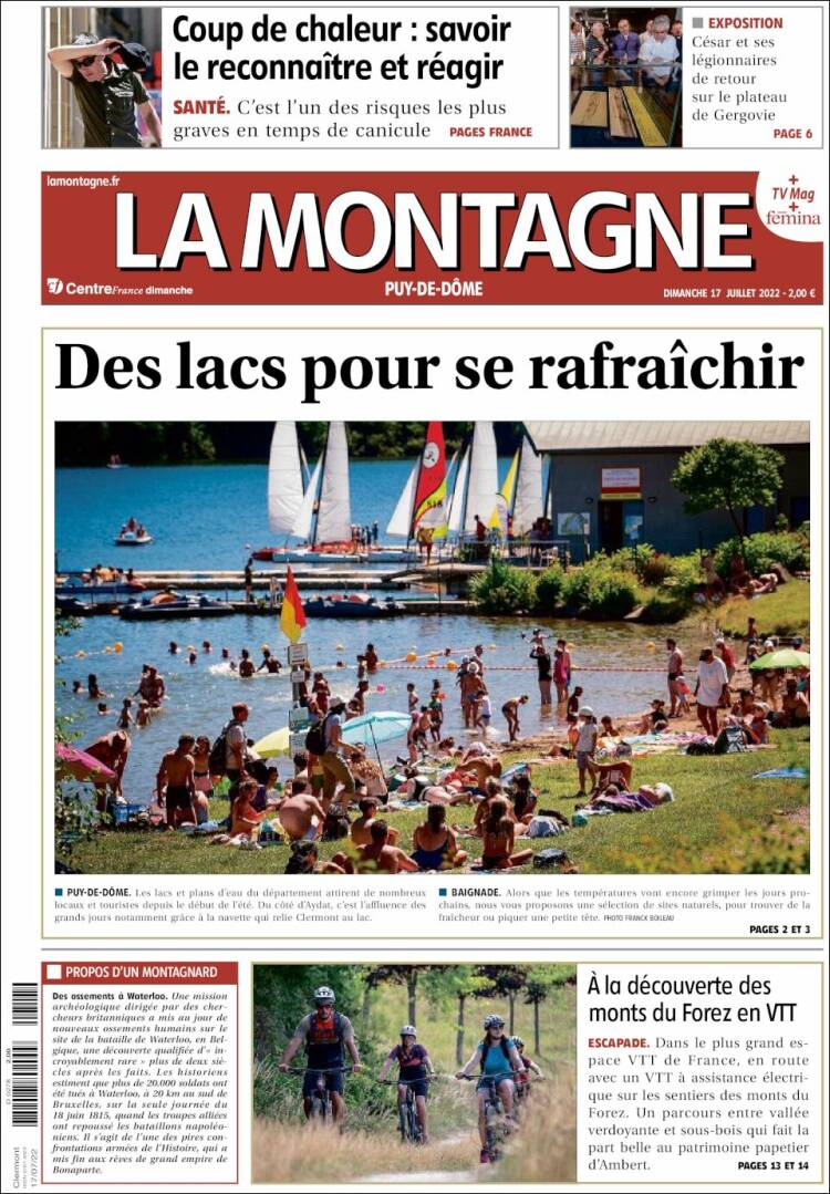 Portada de La Montagne (France)