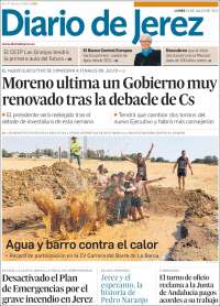 Portada de Diario de Jerez (España)