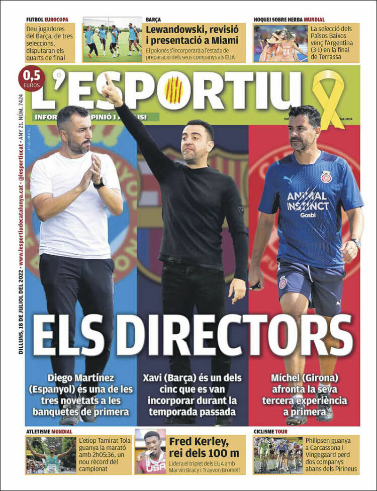 Portada de L'Esportiu (España)