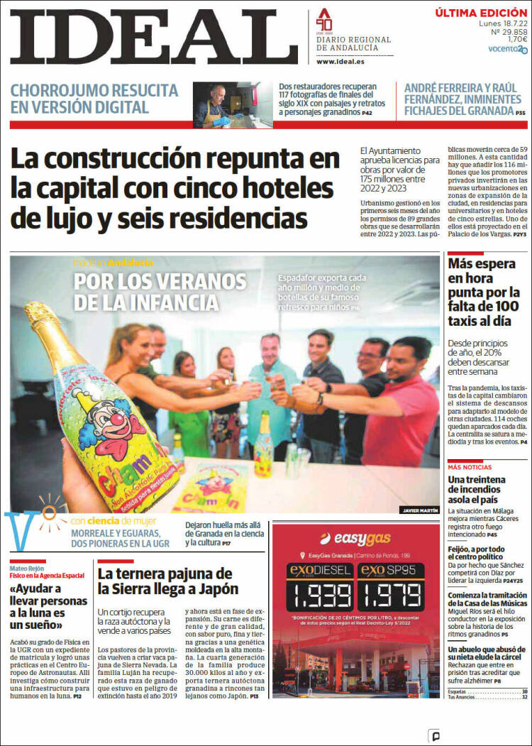 Portada de Ideal (España)