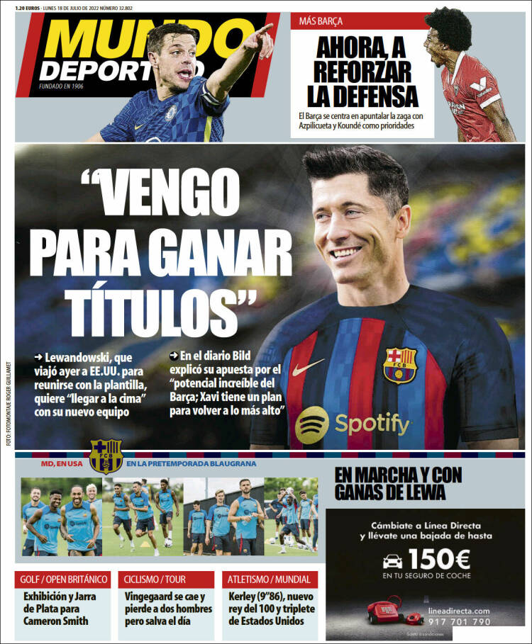 Portada de Mundo Atlético (España)