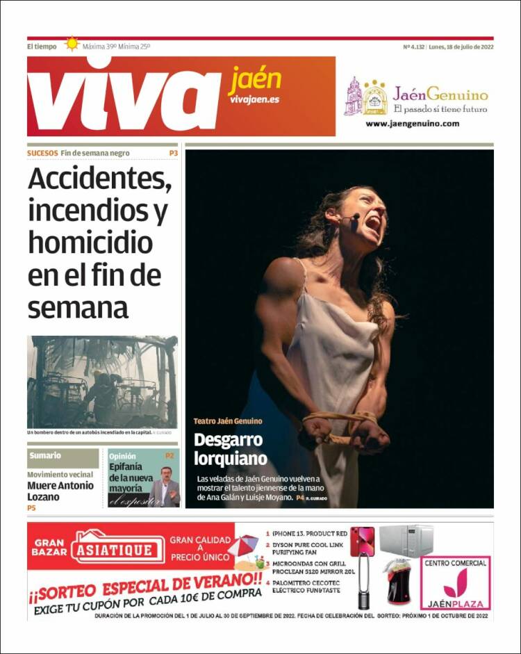 Portada de Viva Jaén (España)