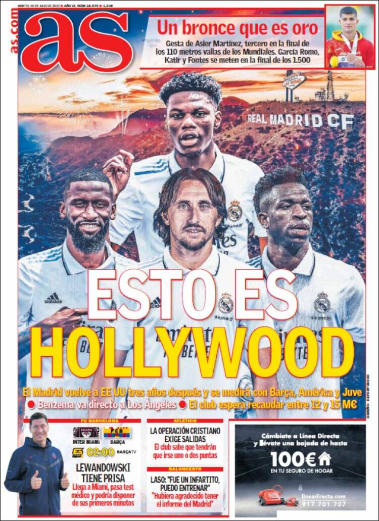 Portada de As (España)