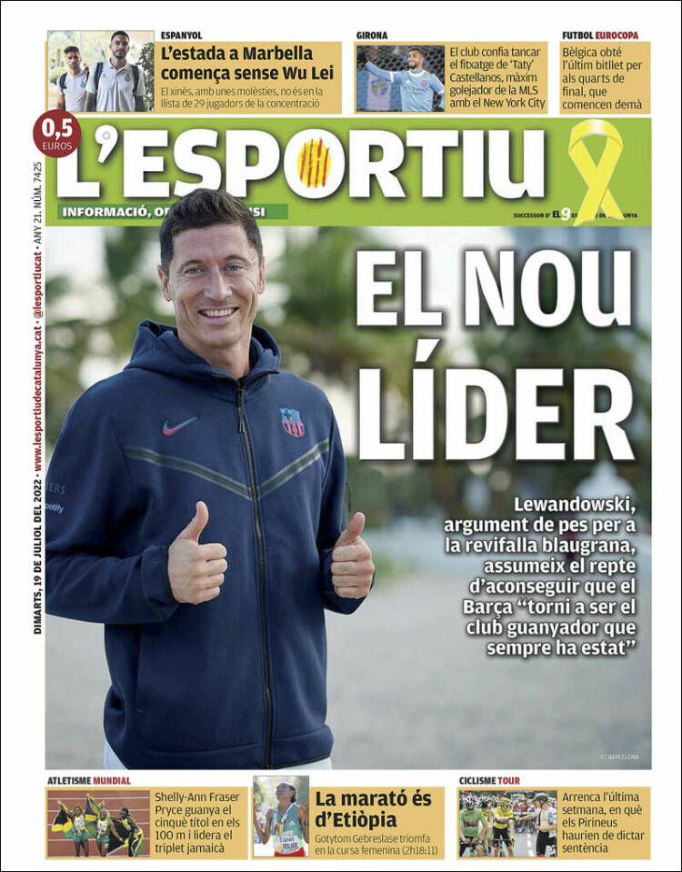 Portada de L'Esportiu (España)