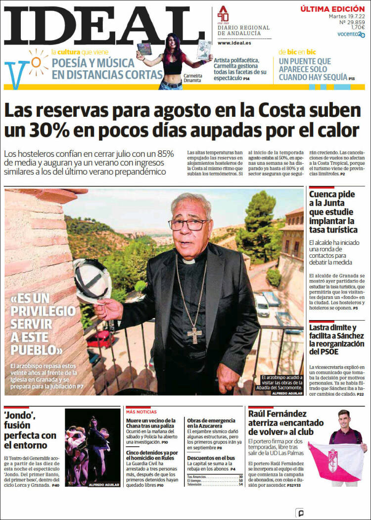 Portada de Ideal (España)