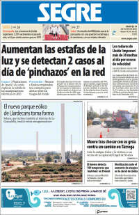 Portada de Segre  (España)
