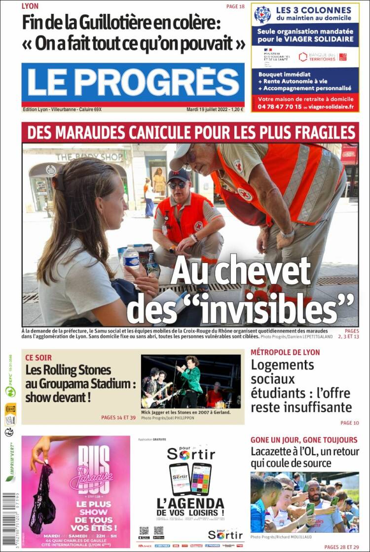 Portada de Progres de Fecamp (Francia)