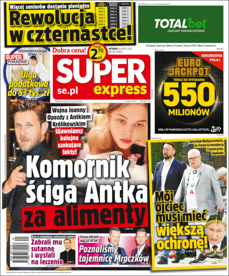 Portada de Super Express (Polonia)