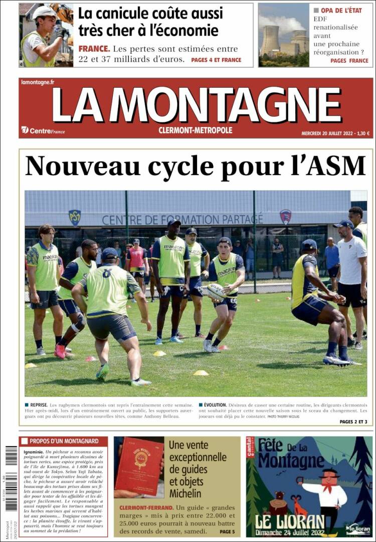 Portada de La Montagne (France)
