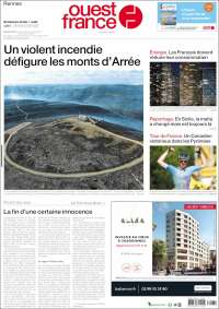 Portada de Ouest France (France)