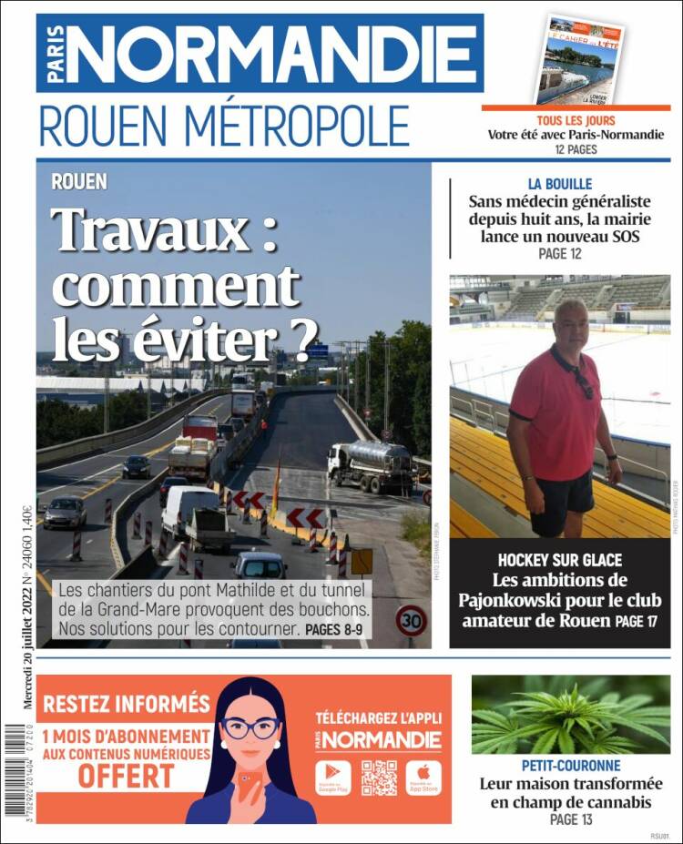 Portada de Paris Normandie (France)