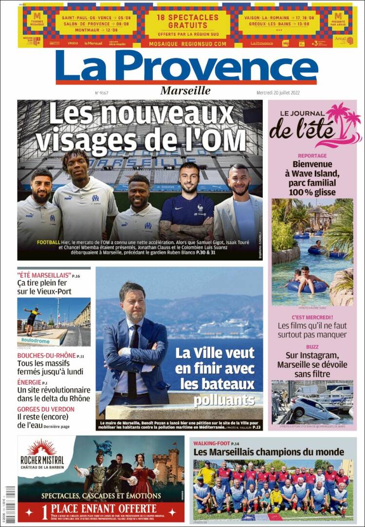 Portada de La Provence (France)