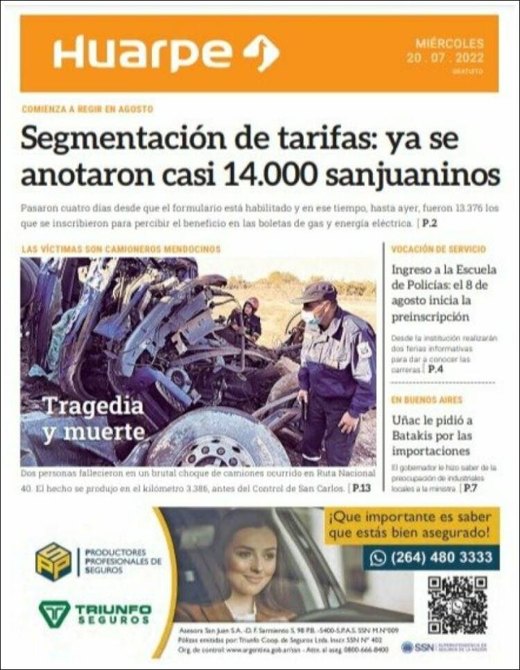 Portada de Huarpe (Argentina)