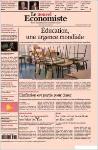 Portada de Le nouvel Economiste (France)