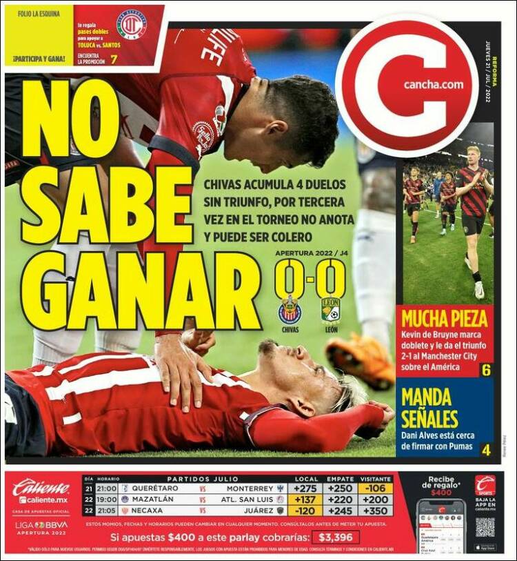 Portada de Cancha (Mexico)