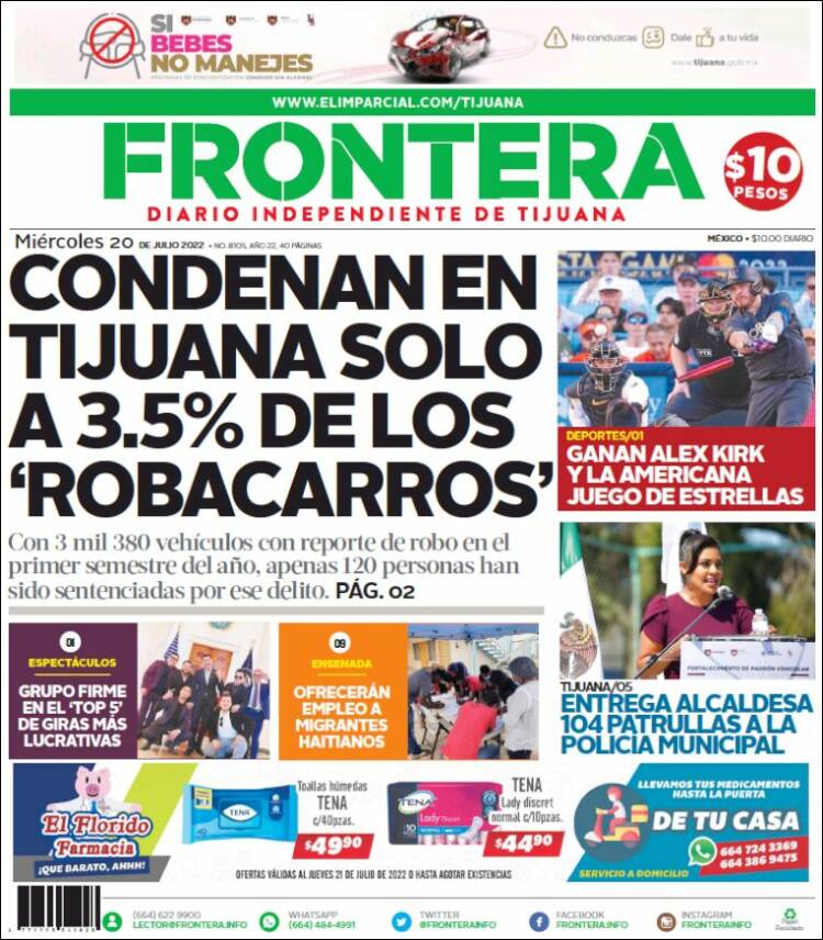 Portada de Frontera (Mexico)