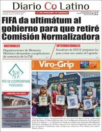 Portada de Diario Co Latino (El Salvador)