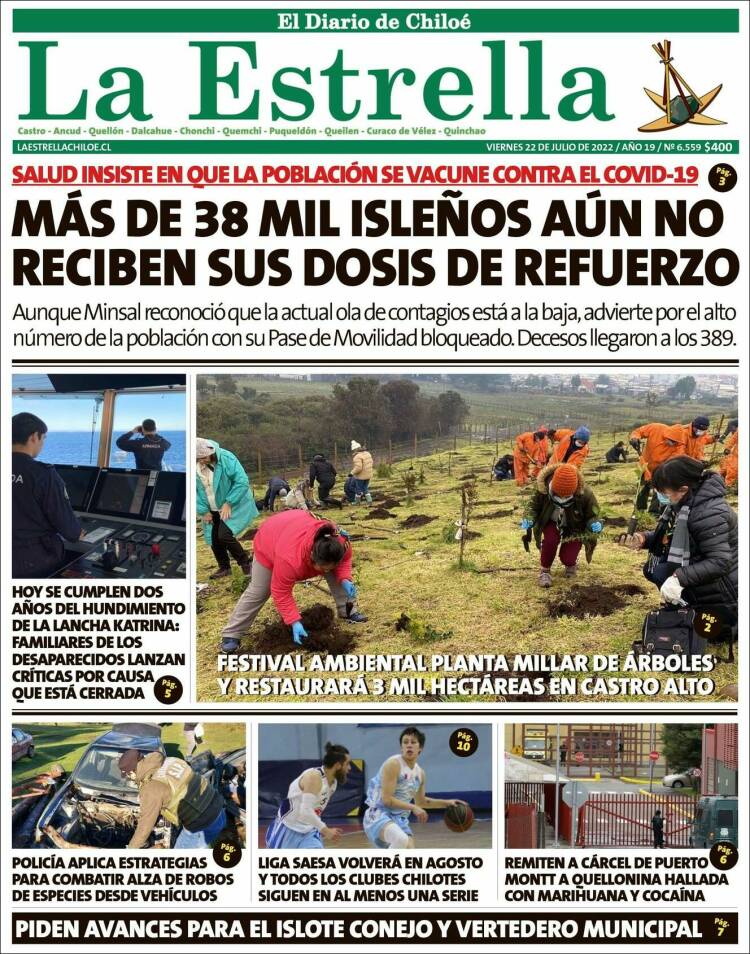 Portada de Estrella de Chiloé (Chile)