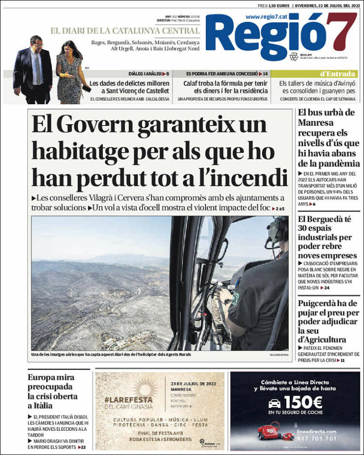 Portada de Regio7 (Espa&ntilde;a)