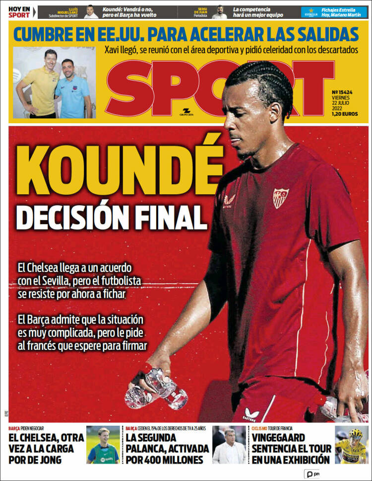 Portada de Sport (Espa&ntilde;a)