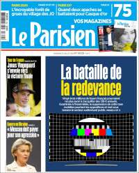 Portada de Le Parisien (Francia)