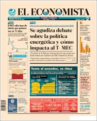 Portada de El Economista (Mexico)