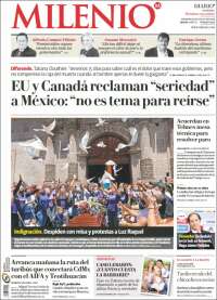 Portada de Milenio (Mexico)