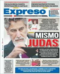 Portada de Expreso (Per&uacute;)