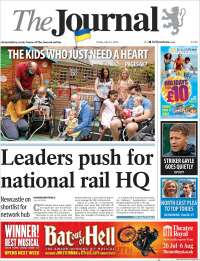 Portada de The Journal (Reino Unido)