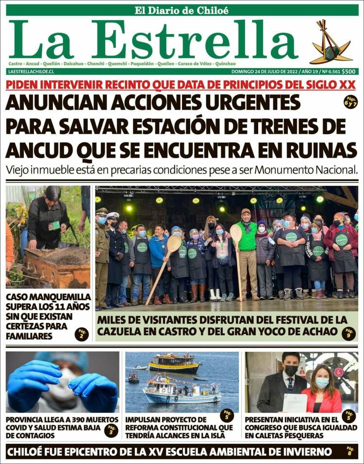 Portada de Estrella de Chiloé (Chile)