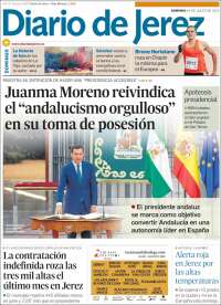 Portada de Diario de Jerez (España)